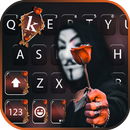 Hình nền bàn phím Anonymous Ro APK
