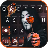 Hình nền bàn phím Anonymous Ro biểu tượng