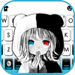 Tema Keyboard Angel Devil Girl