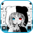 Angel Devil Girl Tema de tecla APK