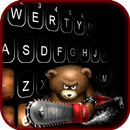 Hình nền bàn phím Angry Teddy APK