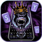 Tema Keyboard Angry Ape King ícone