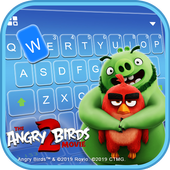 Thème de clavier Angry Birds 2 Bomb icon
