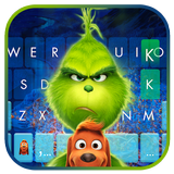 Tema Keyboard Angry Grinch ícone