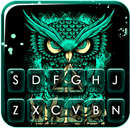 Angry Owl Art Keyboard Theme APK