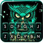 ikon Tema Keyboard Angry Owl Art