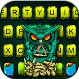 Angry Owl Tastatur-Thema