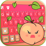 Hình nền bàn phím Angry Peach biểu tượng