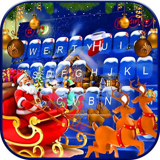 Animated Christmas キーボード