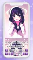 тема Anime Cat Girl постер
