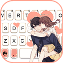 Fond de clavier Anime Couple L APK