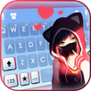 Anime Girl Mask Keyboard Backg APK