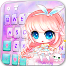 Teclado Anime Kawaii Girl APK