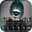 Anime Mask Girl Tema de teclad