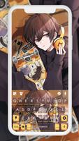 Fond de clavier Anime Skater Boy Affiche
