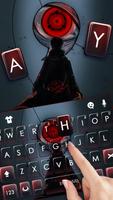 Фон клавиатуры Anime Sharingan скриншот 1