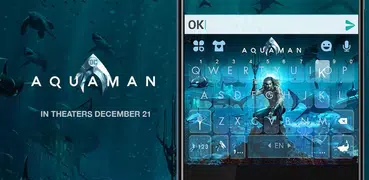 Aquaman Keyboard Theme