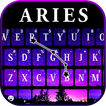 ثيم لوحة المفاتيح Aries Galaxy