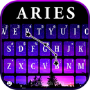 ثيم لوحة المفاتيح Aries Galaxy APK