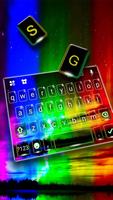 Aurora Nothern Lights Tastatur Plakat