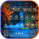 خلفية الكيبورد Autumn Waterfal APK
