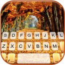 Hình nền bàn phím Autumn Trees APK
