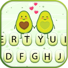 Thème de clavier Avocado Love icône