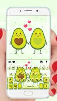 Thème de clavier Avocado Love Affiche