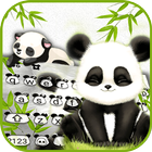 最新版、クールなBaby Pandaのテーマキーボード アイコン