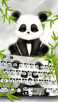 ชุดรูปแบบคีย์บอร์ด Baby Panda โปสเตอร์