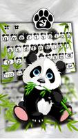 برنامه‌نما تم صفحه کليد Baby Panda عکس از صفحه