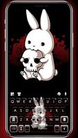 Bad Rabbit Skull poster