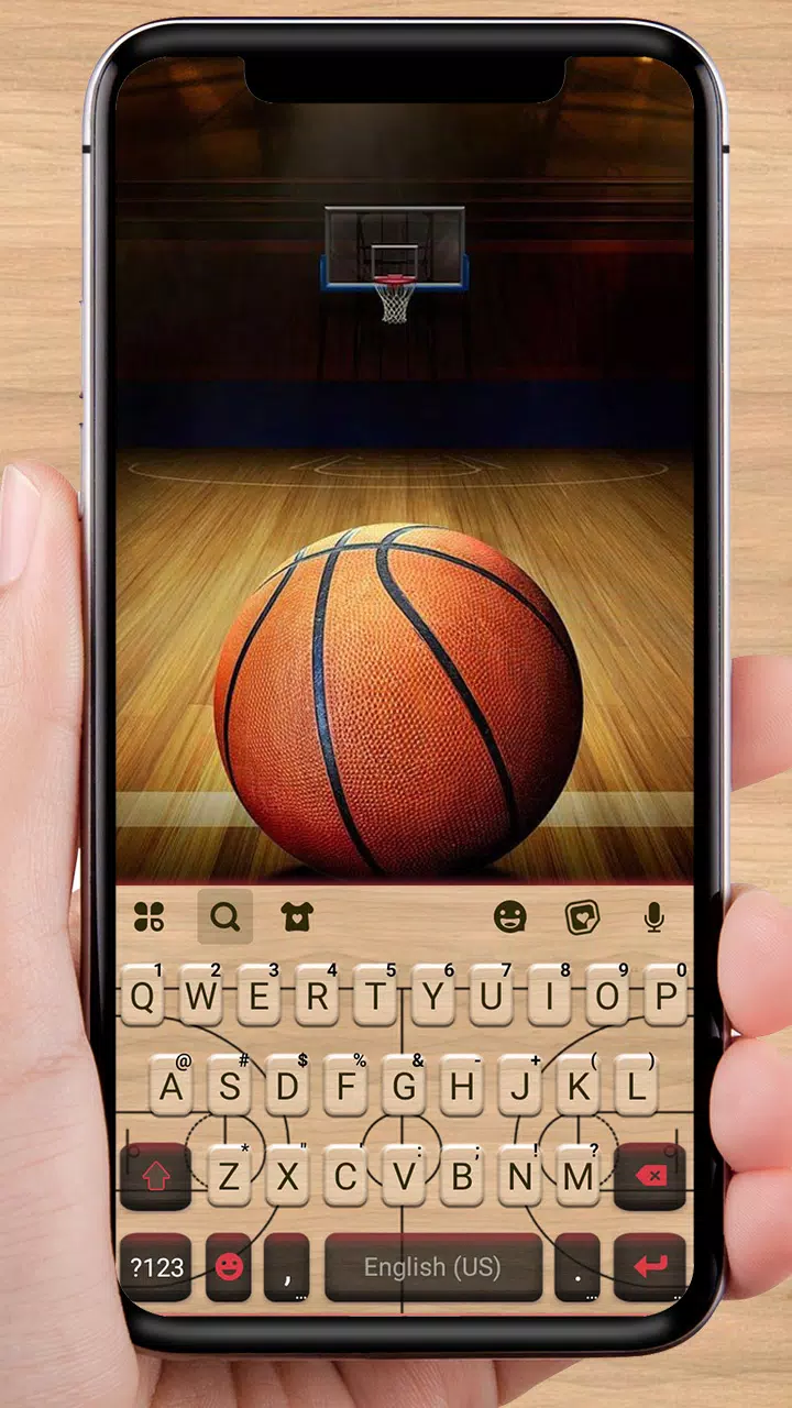 Basketball Court Keyboard Back APK for Android Download