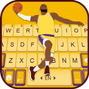 خلفية الكيبورد Basketball Dunk APK