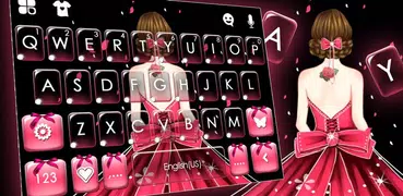 Beautiful Girl のテーマキーボード
