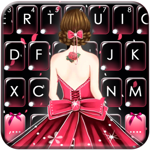 Beautiful Girl のテーマキーボード