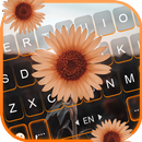 Beautiful Sunflower Klavye Ark APK