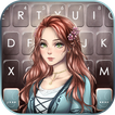 Beautiful Princess Keyboard Ba