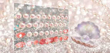 Beautiful Pearl Keyboard Theme