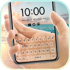 خلفية الكيبورد Beach Transpare أيقونة