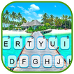 Beach Vacation Tastaturhinterg