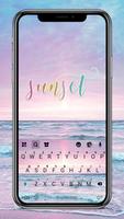 Ocean Sunset Holiday Plakat