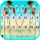 Beach Skyline Keyboard Backgro APK