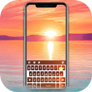 خلفية الكيبورد Beach Sunrise L APK