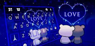 Bear Couple Love Teclado