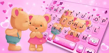 Bear Couple Tastatur-Thema