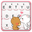 Bear Love Keyboard Theme APK