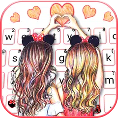 Best Friend Forever のテーマキーボード アプリダウンロード