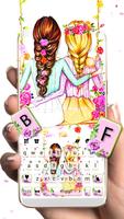 Best Friends Floral 포스터