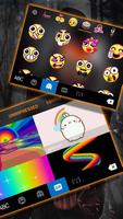 Tema Keyboard Bio Hazard Fire imagem de tela 3